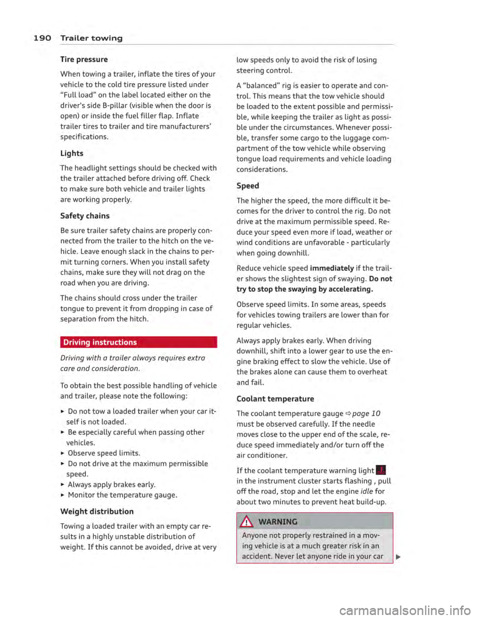 AUDI ALLROAD 2013 Owners Manual AUDI ALLROAD 2013 Owners Manual
