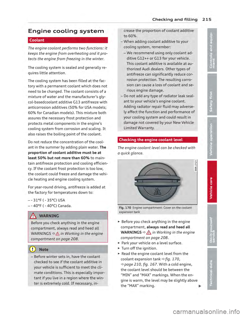AUDI ALLROAD 2013  Owners Manual 