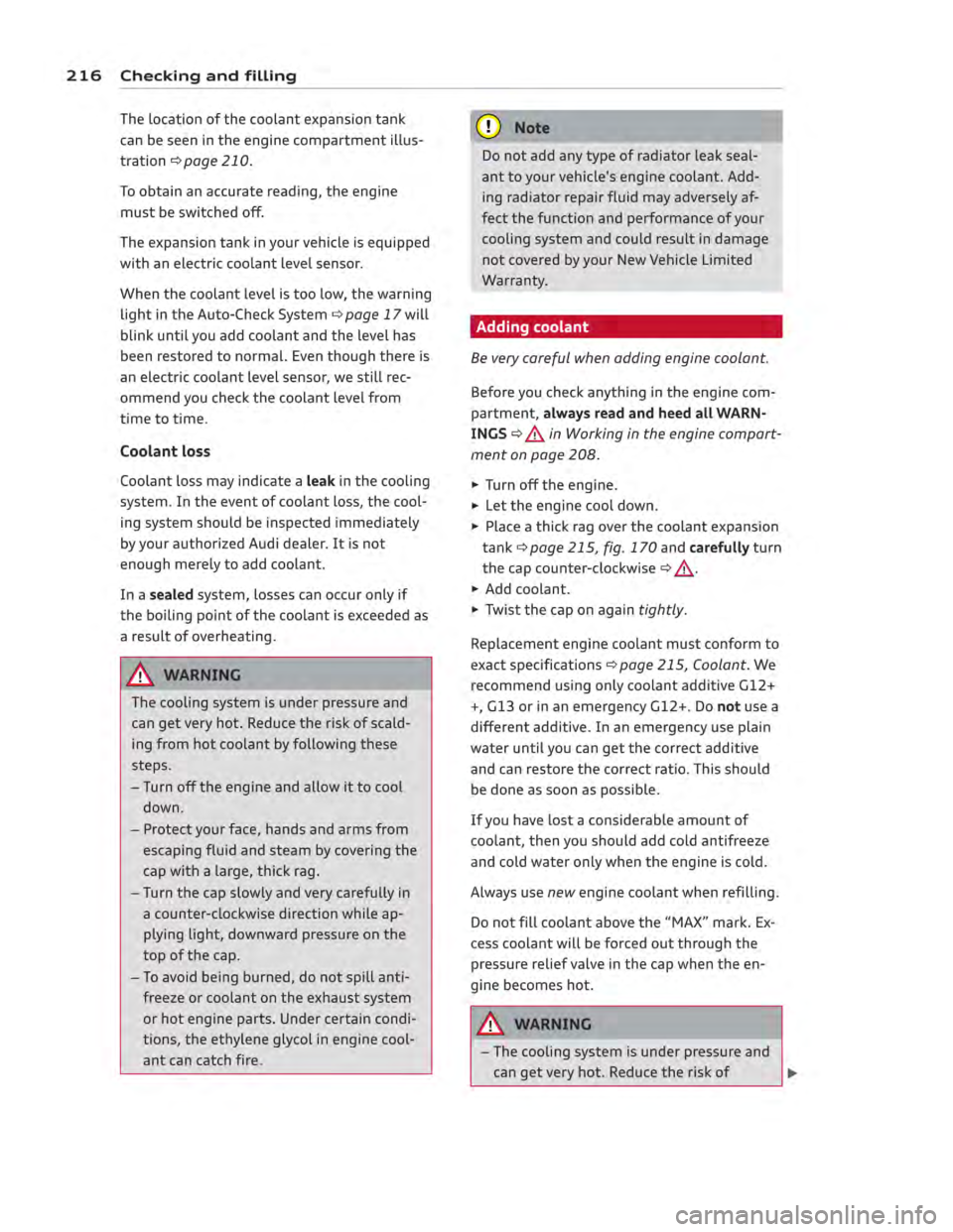 AUDI ALLROAD 2013  Owners Manual 