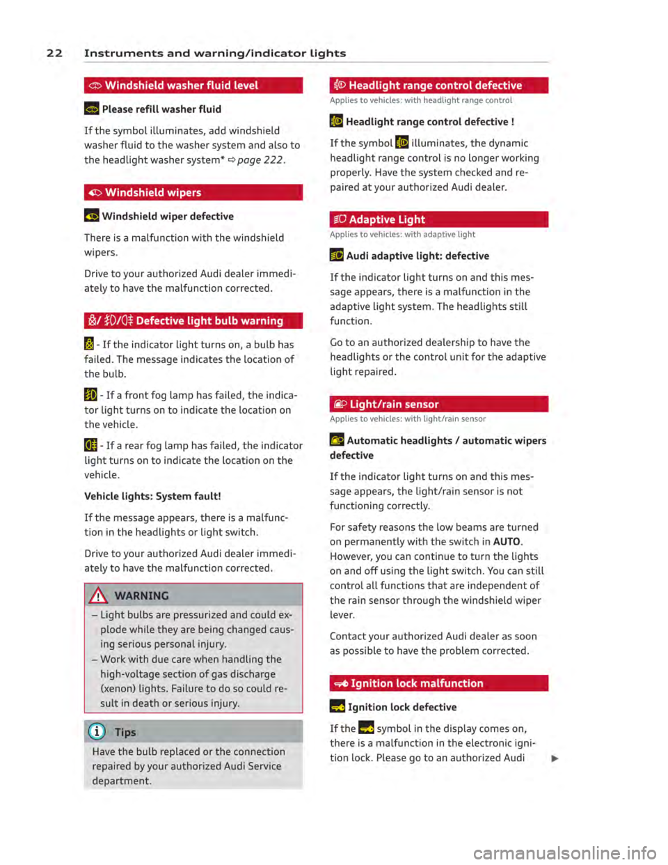 AUDI ALLROAD 2013 Owners Manual AUDI ALLROAD 2013 Owners Manual
