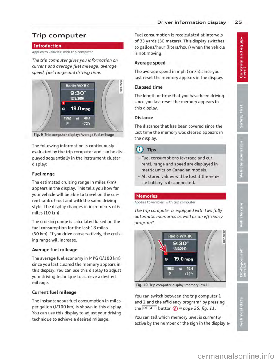 AUDI ALLROAD 2013 Owners Manual 