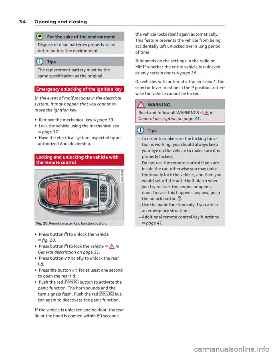 AUDI ALLROAD 2013 Owners Guide 