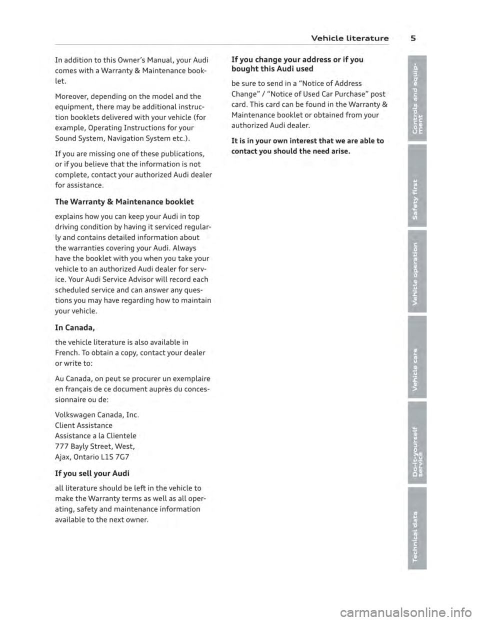 AUDI ALLROAD 2013 Owners Manual AUDI ALLROAD 2013 Owners Manual