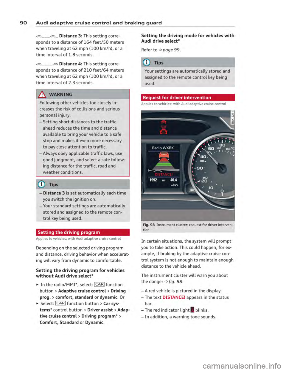 AUDI ALLROAD 2013 Owners Manual AUDI ALLROAD 2013 Owners Manual