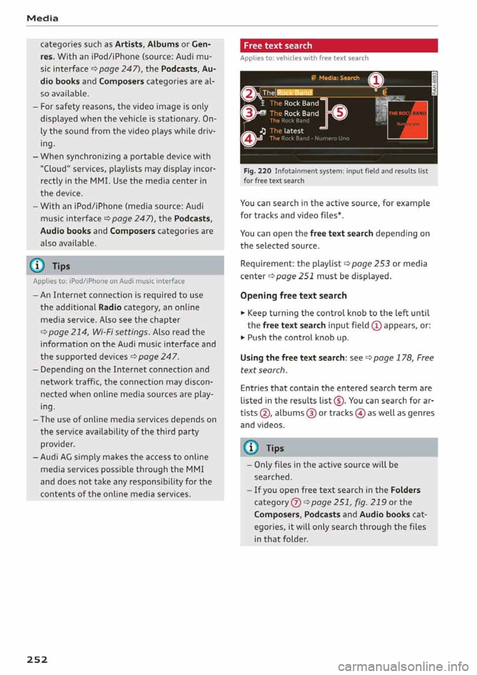 AUDI Q5 2020  Owners Manual 