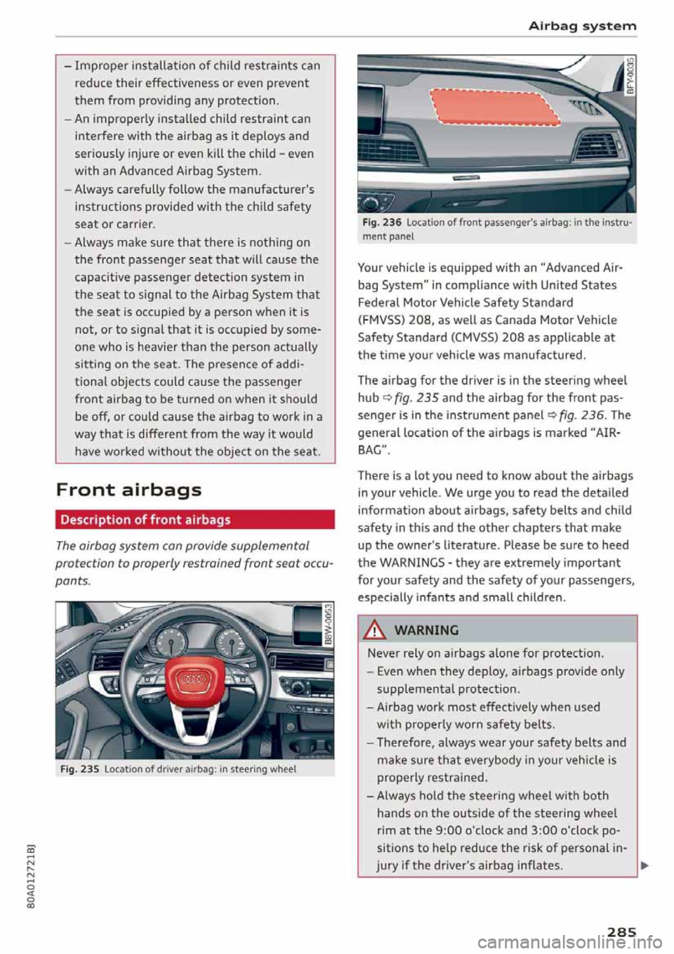 AUDI Q5 2020  Owners Manual 