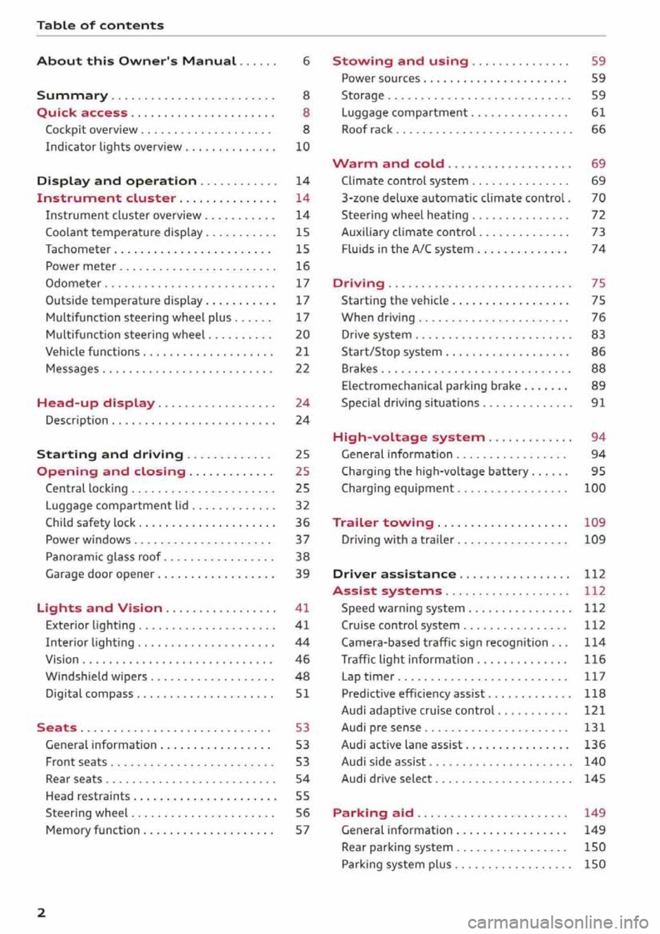 AUDI Q5 2020 Owners Manual AUDI Q5 2020 Owners Manual