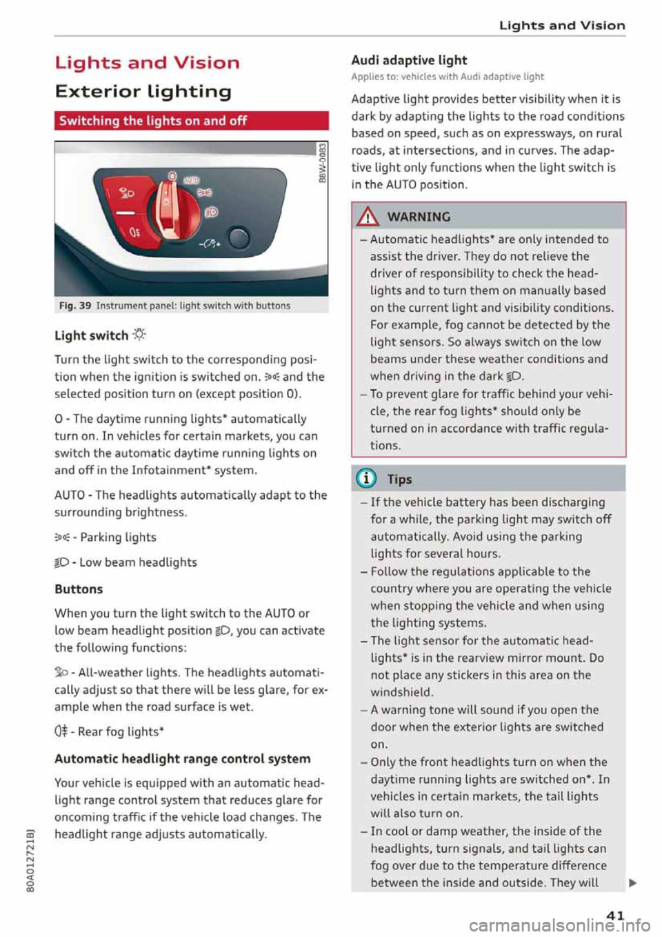 AUDI Q5 2020 Service Manual 