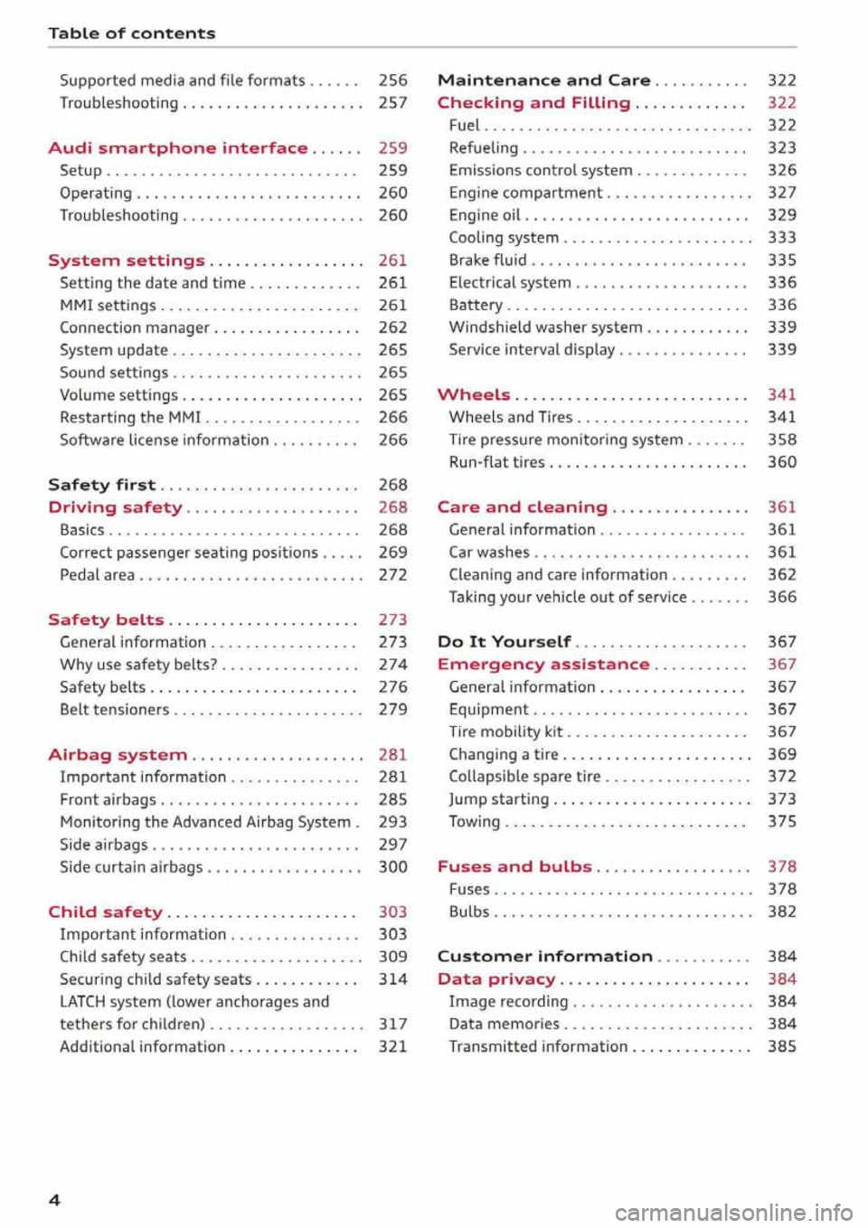 AUDI Q5 2020 Owners Manual AUDI Q5 2020 Owners Manual