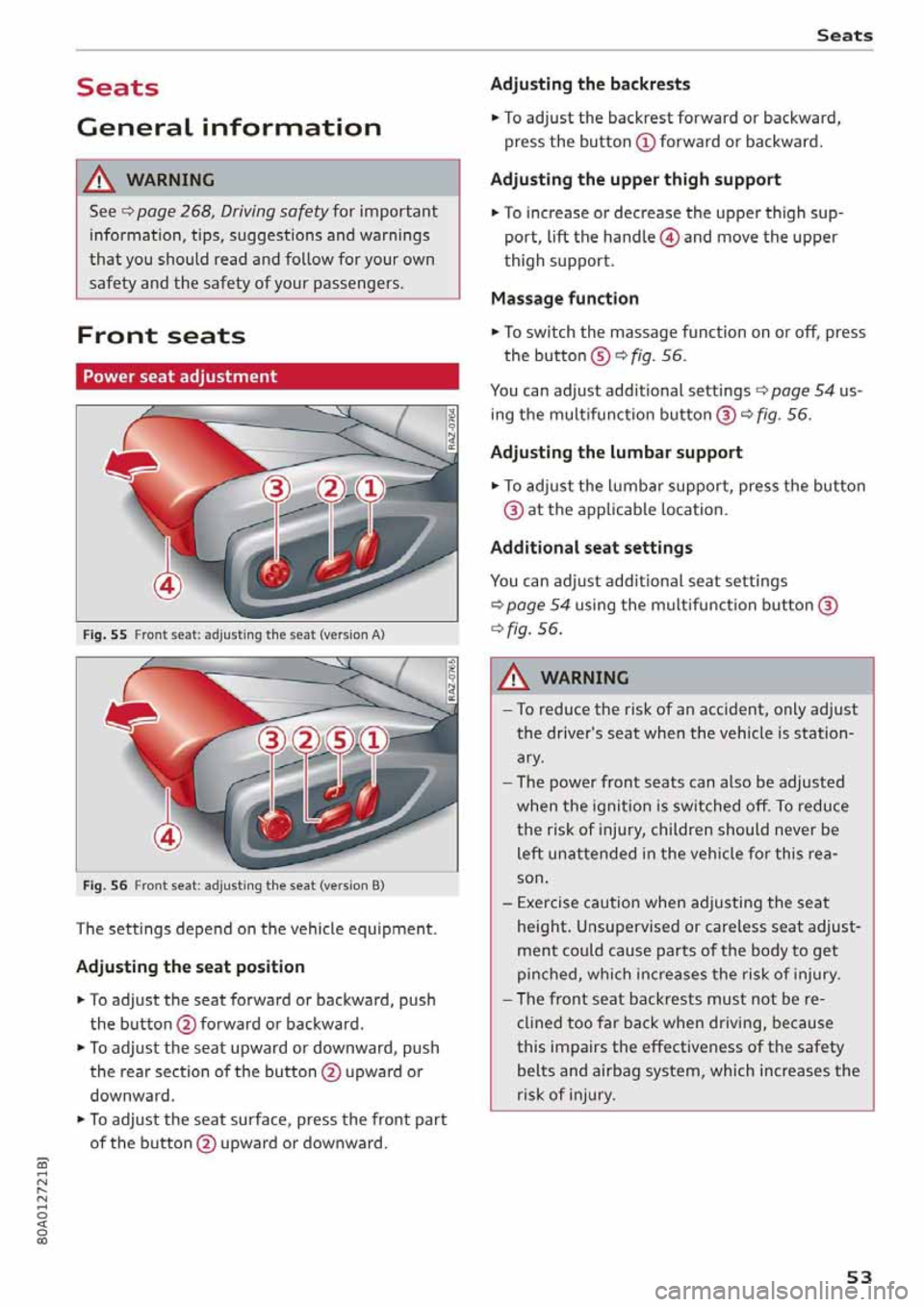 AUDI Q5 2020 Workshop Manual 