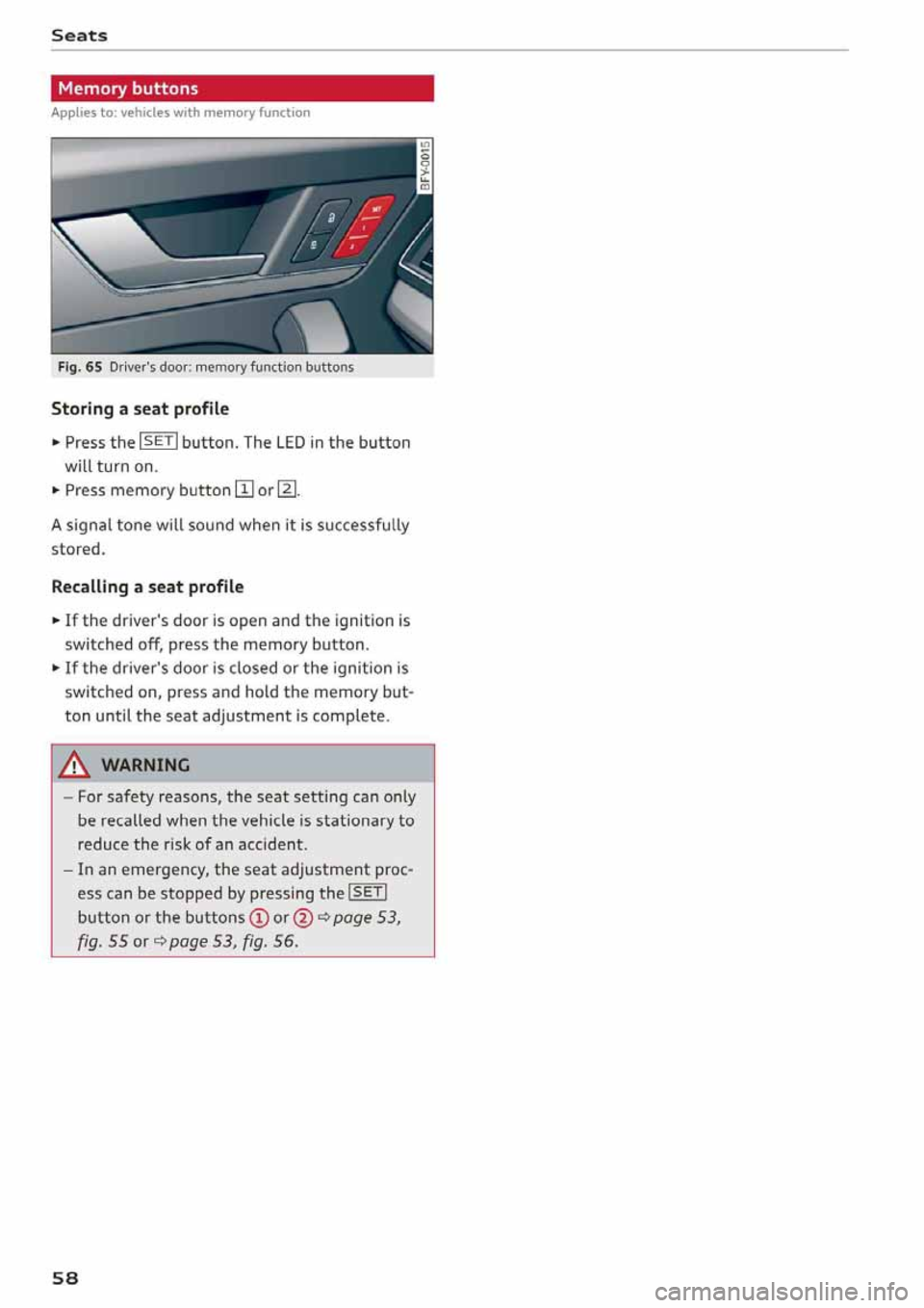 AUDI Q5 2020 Workshop Manual 