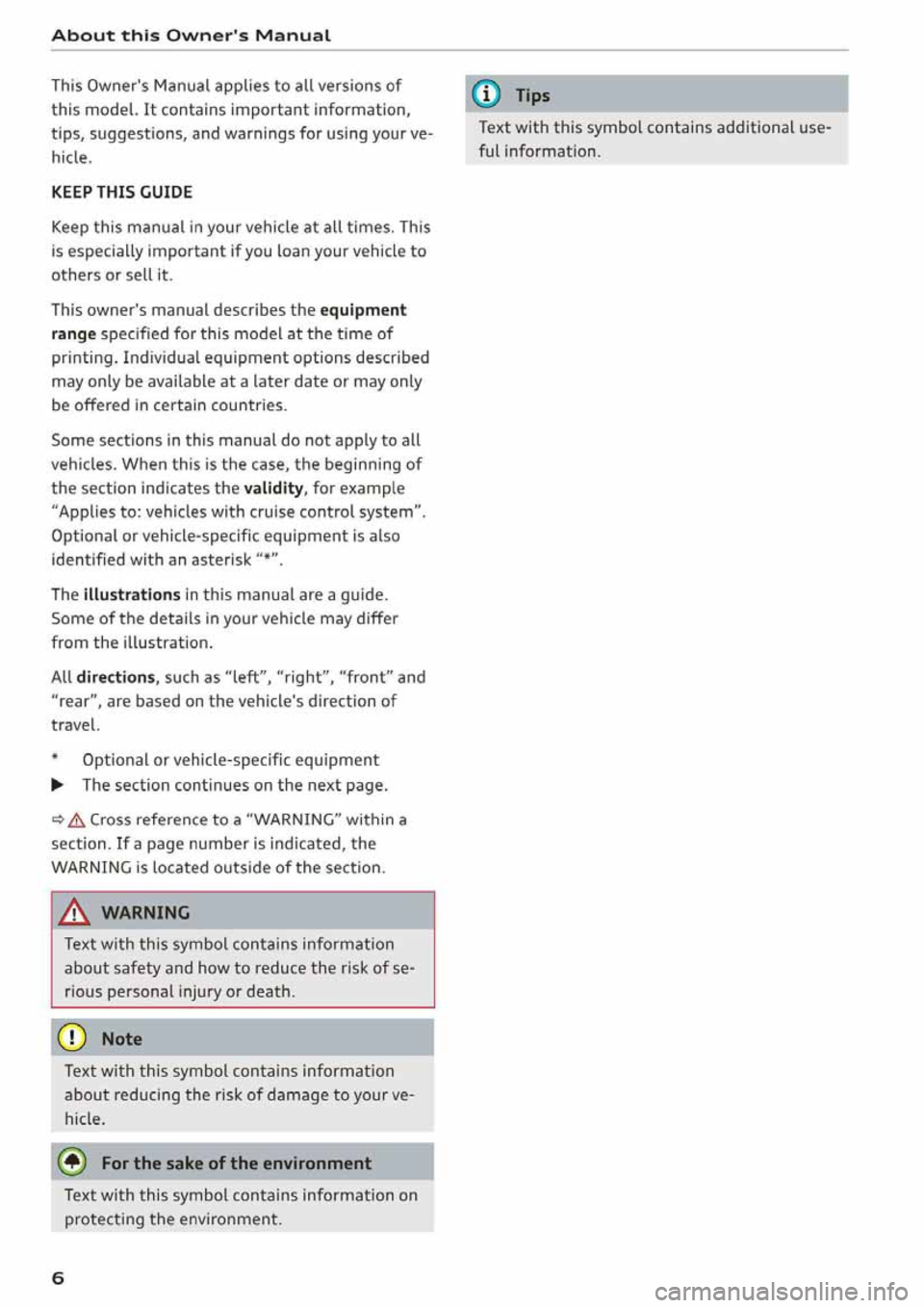 AUDI Q5 2020 Owners Manual AUDI Q5 2020 Owners Manual