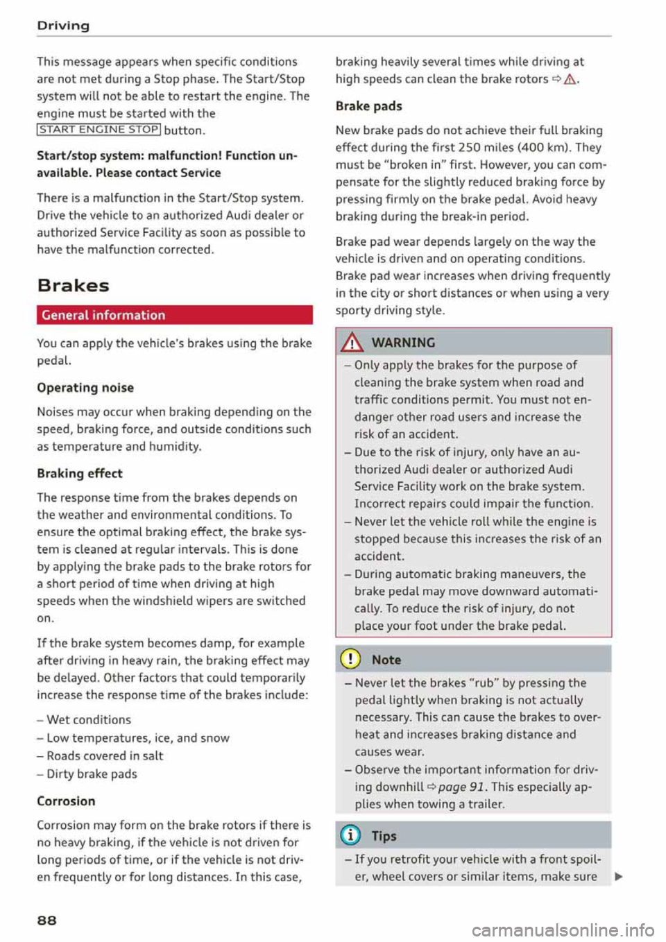 AUDI Q5 2020 Manual Online 