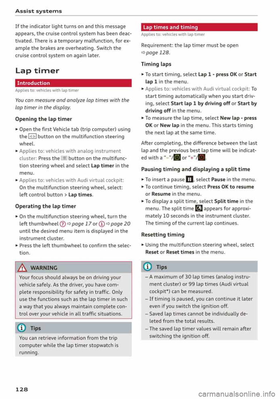 AUDI S3 SEDAN 2019  Owners Manual 