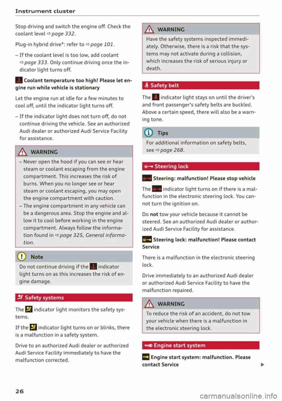 AUDI S3 SEDAN 2019 Owners Manual 