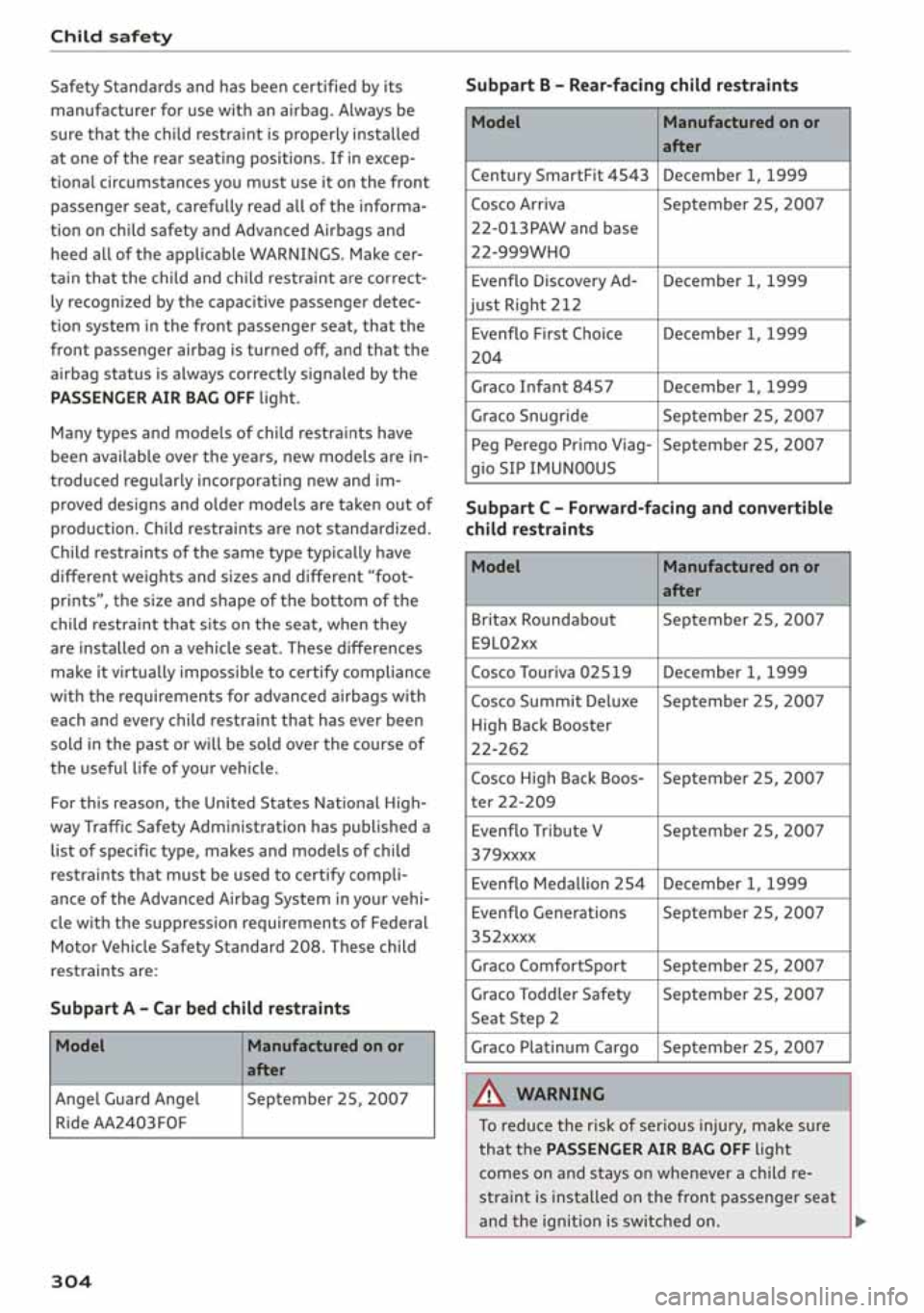 AUDI S3 SEDAN 2019 Owners Manual AUDI S3 SEDAN 2019 Owners Manual