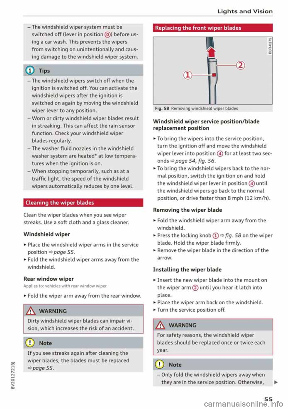 AUDI S3 SEDAN 2019 Workshop Manual 