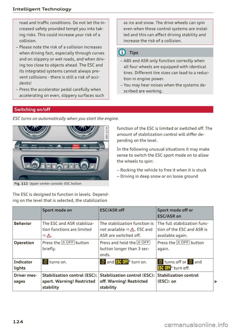 AUDI S3 SEDAN 2015 Owners Manual Intelligent Technology
road and traffic conditions . Do not let the in
c reased sa fety prov ided tempt you into tak
ing risks. Th is cou ld increase your r isk of a
collision .
- Pl AUDI S3 SEDAN 2015 Owners Manual Intelligent Technology
road and traffic conditions . Do not let the in
c reased sa fety prov ided tempt you into tak
ing risks. Th is cou ld increase your r isk of a
collision .
- Pl