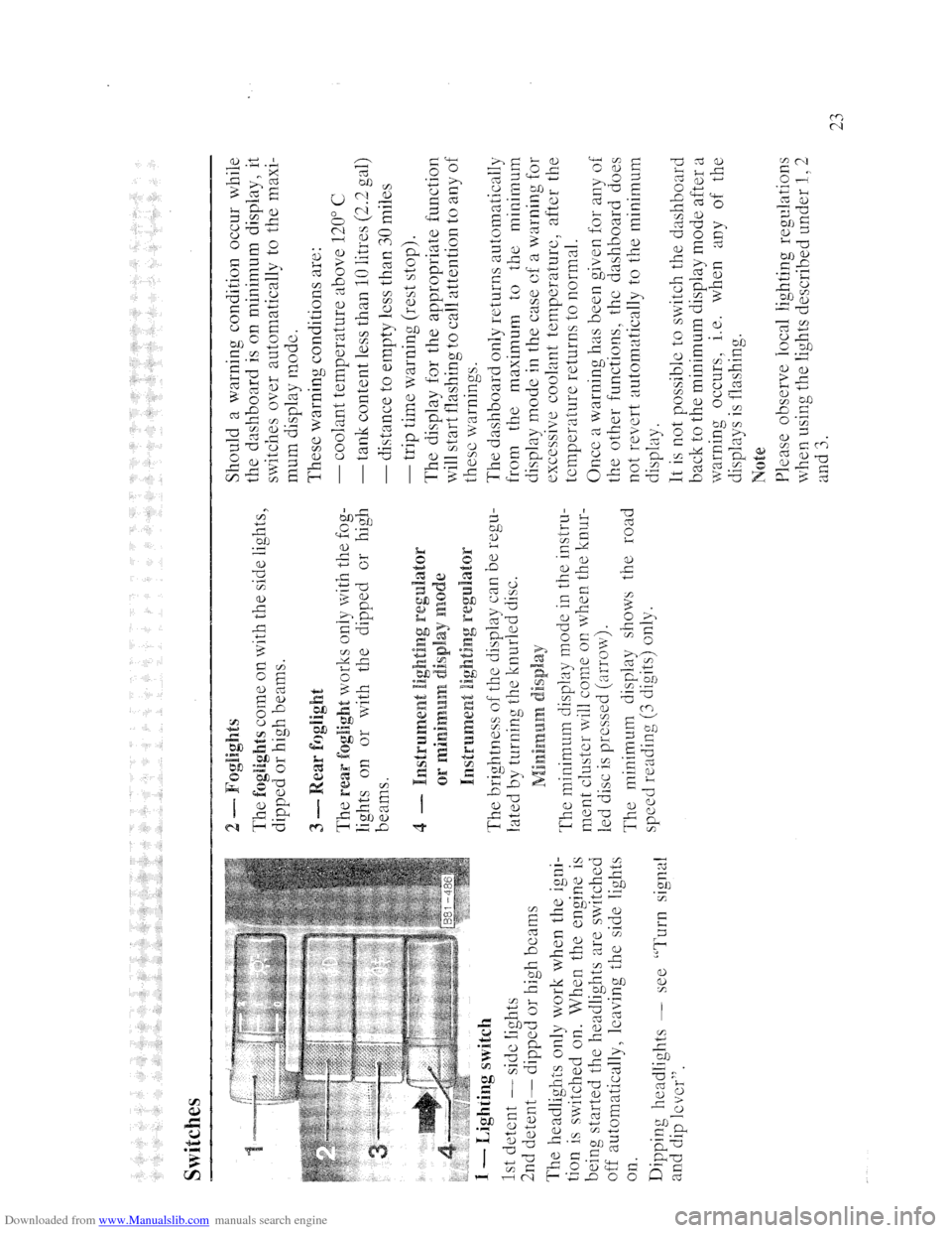 AUDI QUATTRO 1985 85 Owners Manual Downloaded from www.Manualslib.com manuals search engine   