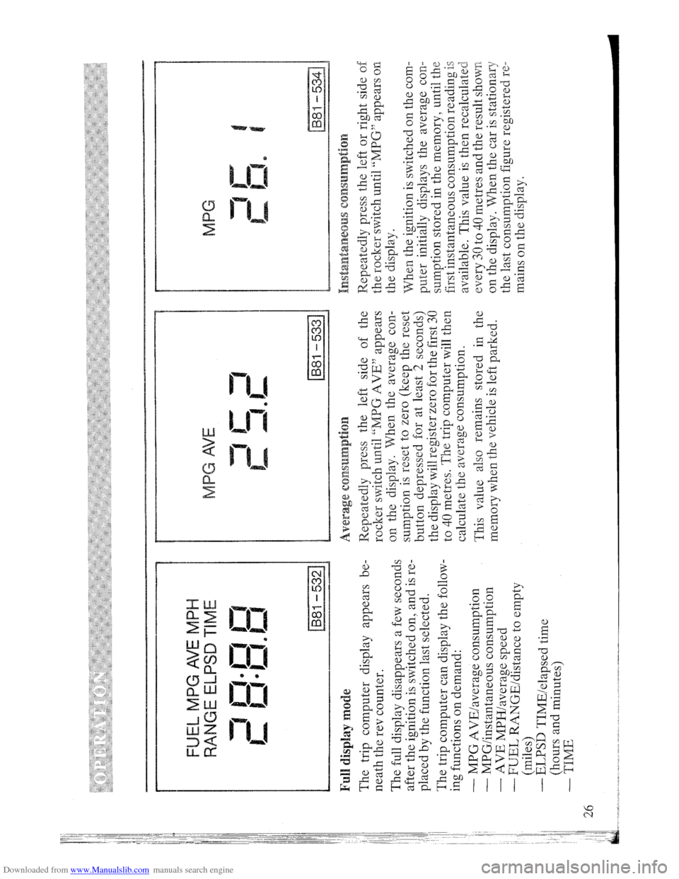 AUDI QUATTRO 1985 85 Owners Manual Downloaded from www.Manualslib.com manuals search engine AUDI QUATTRO 1985 85 Owners Manual Downloaded from www.Manualslib.com manuals search engine