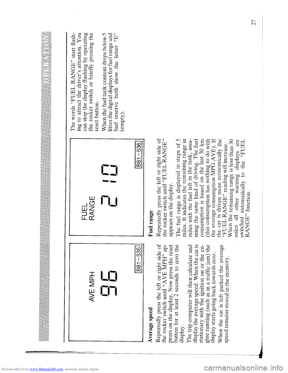 AUDI QUATTRO 1985 85 Owners Manual Downloaded from www.Manualslib.com manuals search engine AUDI QUATTRO 1985 85 Owners Manual Downloaded from www.Manualslib.com manuals search engine