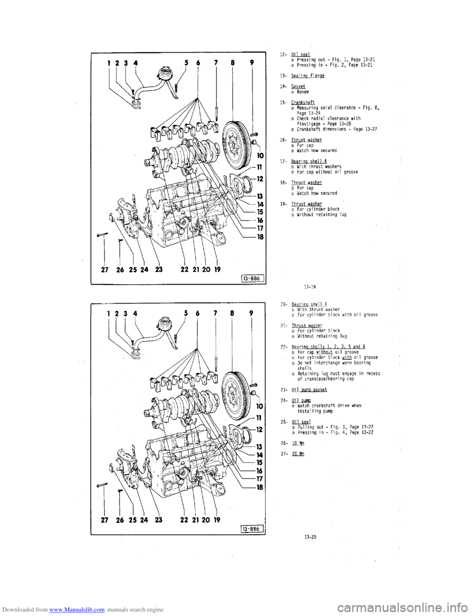 AUDI 100 1991 44 Engine Owners Manual Downloaded from www.Manualslib.com manuals search engine   