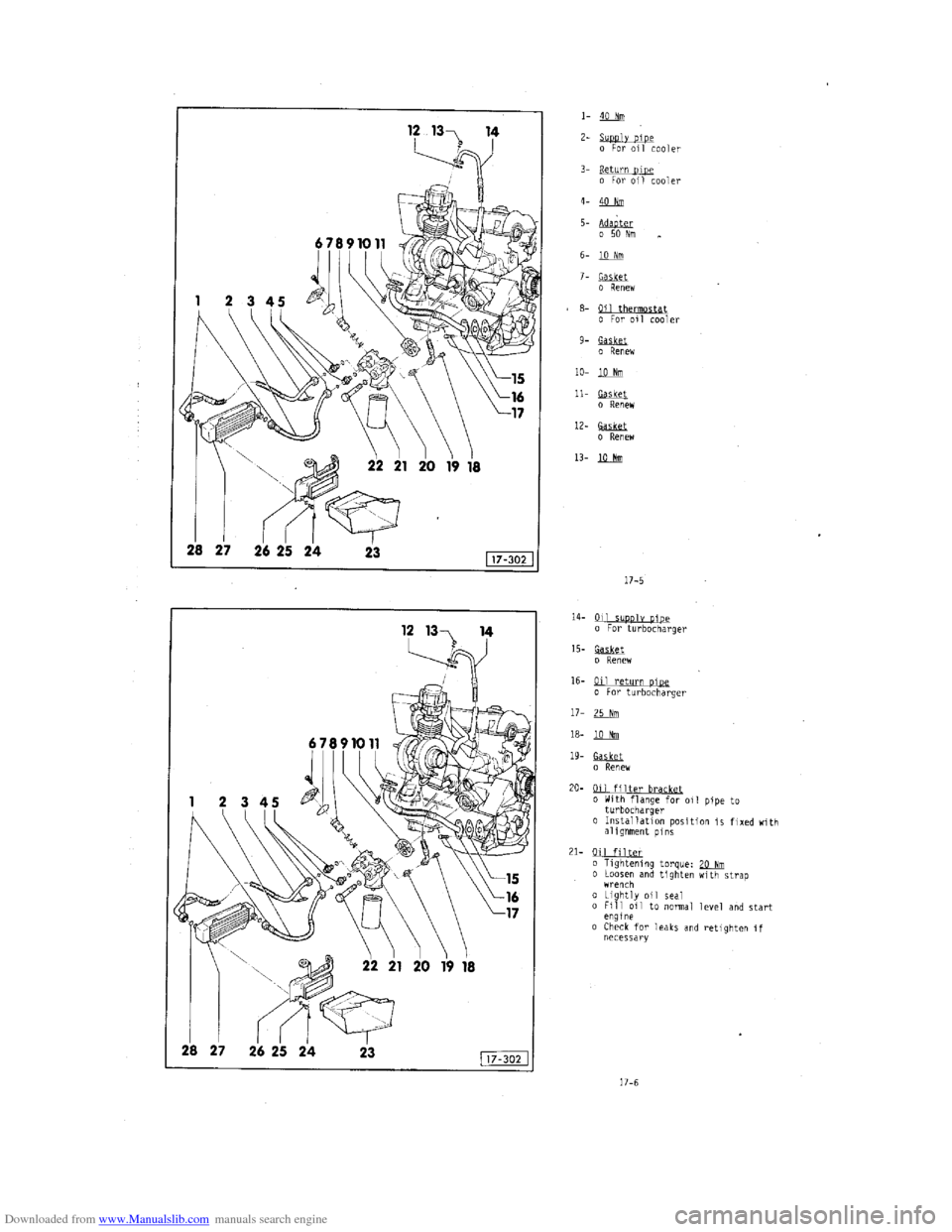 AUDI 100 1991 44 Engine Repair Manual Downloaded from www.Manualslib.com manuals search engine   