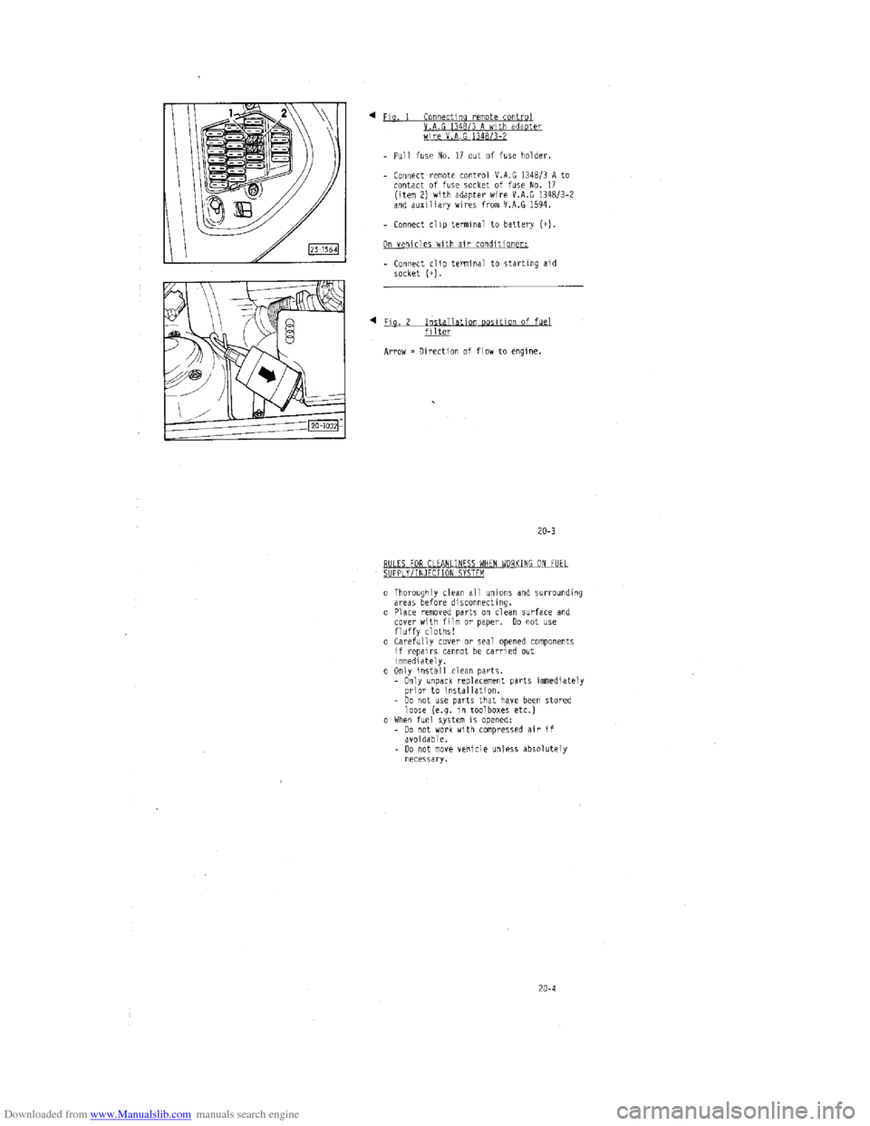 AUDI 100 1991 44 Engine Manual PDF Downloaded from www.Manualslib.com manuals search engine   