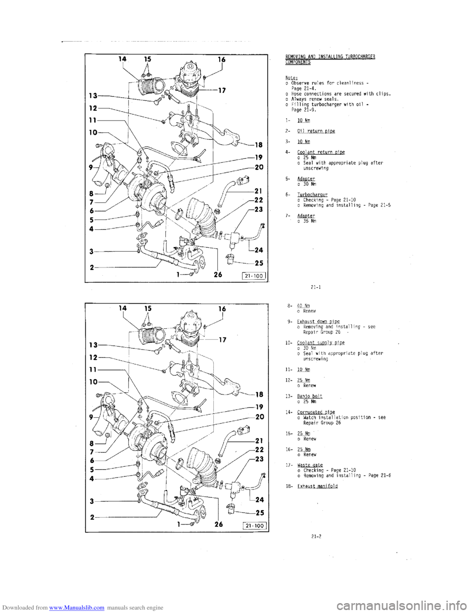 AUDI 100 1991 44 Engine Manual Online Downloaded from www.Manualslib.com manuals search engine   