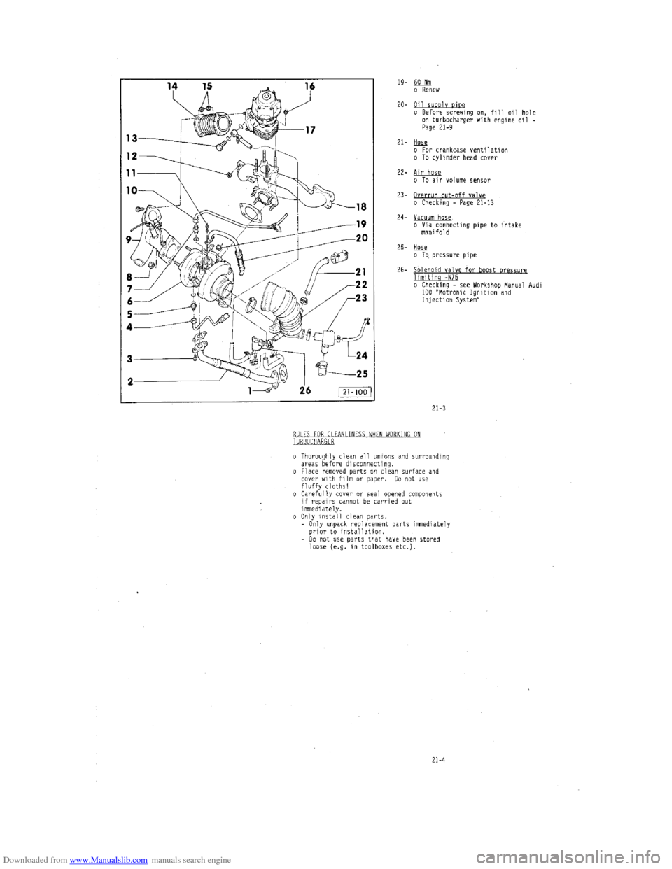 AUDI 100 1991 44 Engine Manual Online Downloaded from www.Manualslib.com manuals search engine   