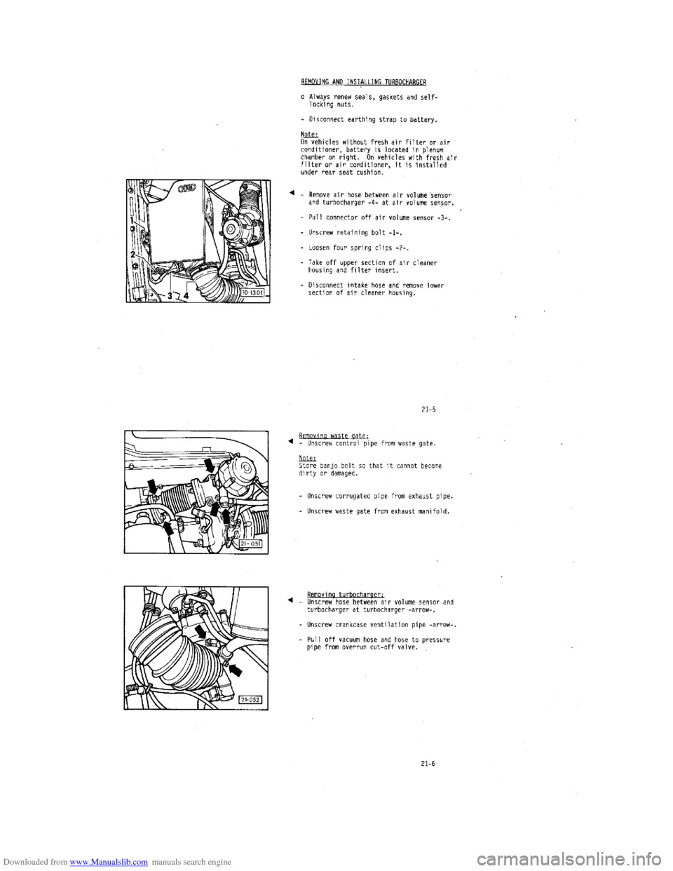 AUDI 100 1991 44 Engine Manual Online Downloaded from www.Manualslib.com manuals search engine   