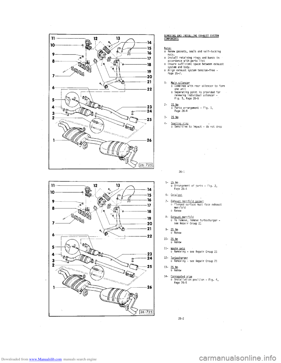 AUDI 100 1991 44 Engine Manual Online Downloaded from www.Manualslib.com manuals search engine   