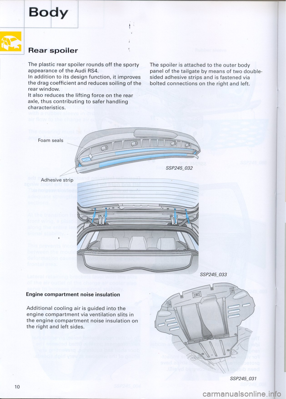 AUDI RS4 2000 B5 / 1.G Study Guide 