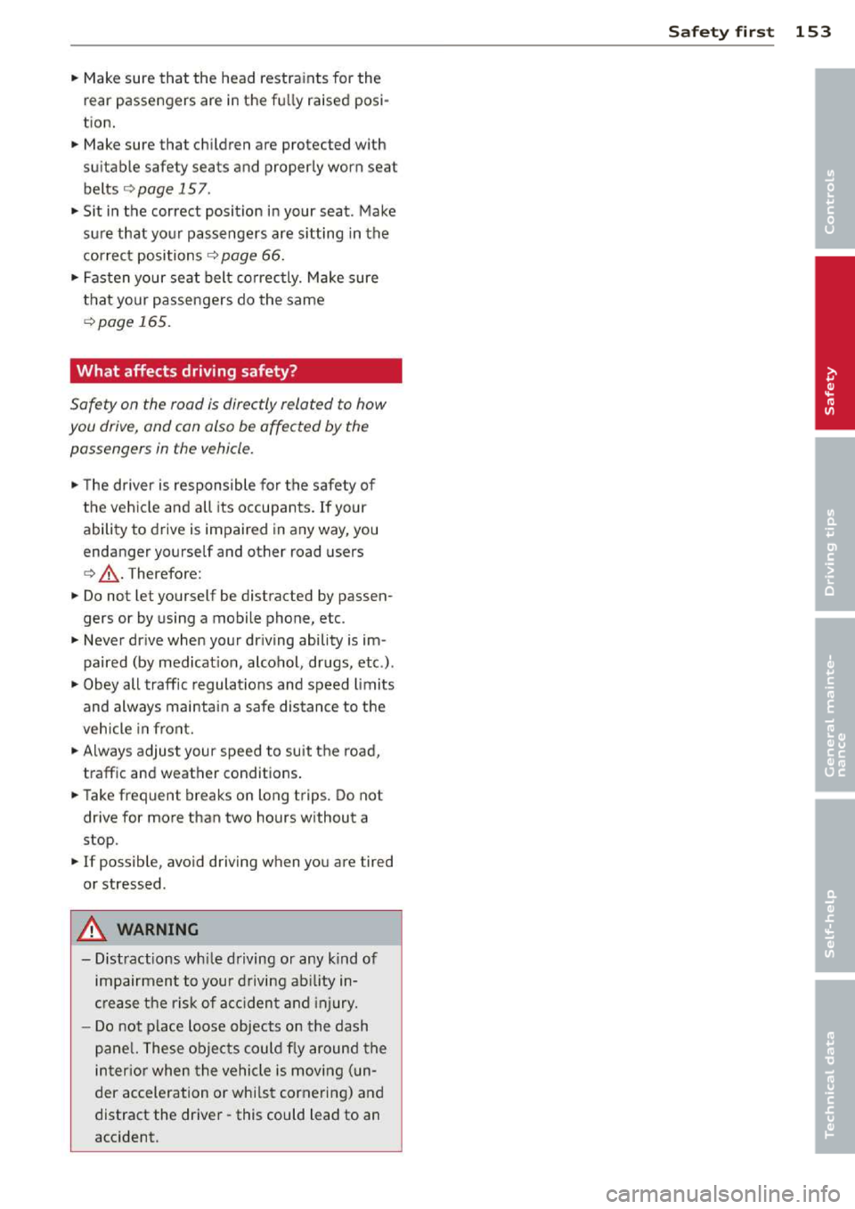 AUDI A3 2014 8V / 3.G Owners Manual AUDI A3 2014 8V / 3.G Owners Manual