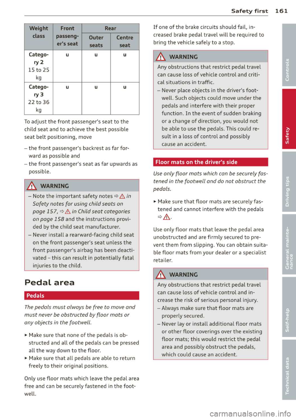 AUDI A3 2014 8V / 3.G Owners Manual AUDI A3 2014 8V / 3.G Owners Manual