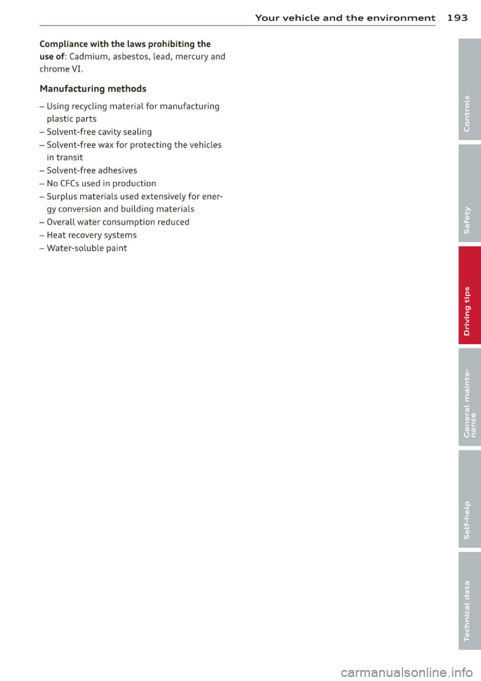 AUDI A3 2014 8V / 3.G Owners Manual AUDI A3 2014 8V / 3.G Owners Manual