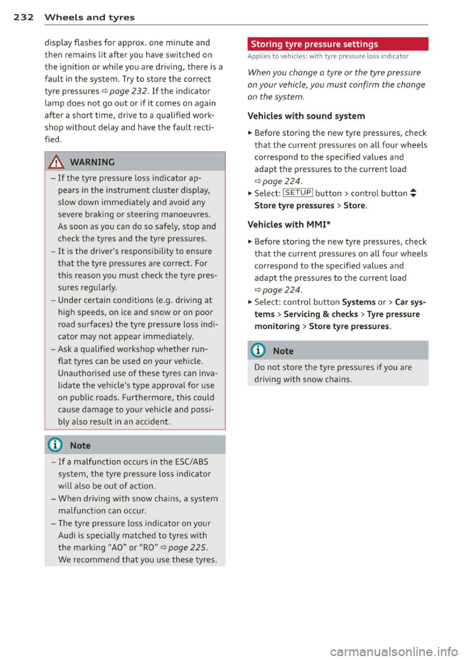AUDI A3 2014 8V / 3.G Owners Manual AUDI A3 2014 8V / 3.G Owners Manual