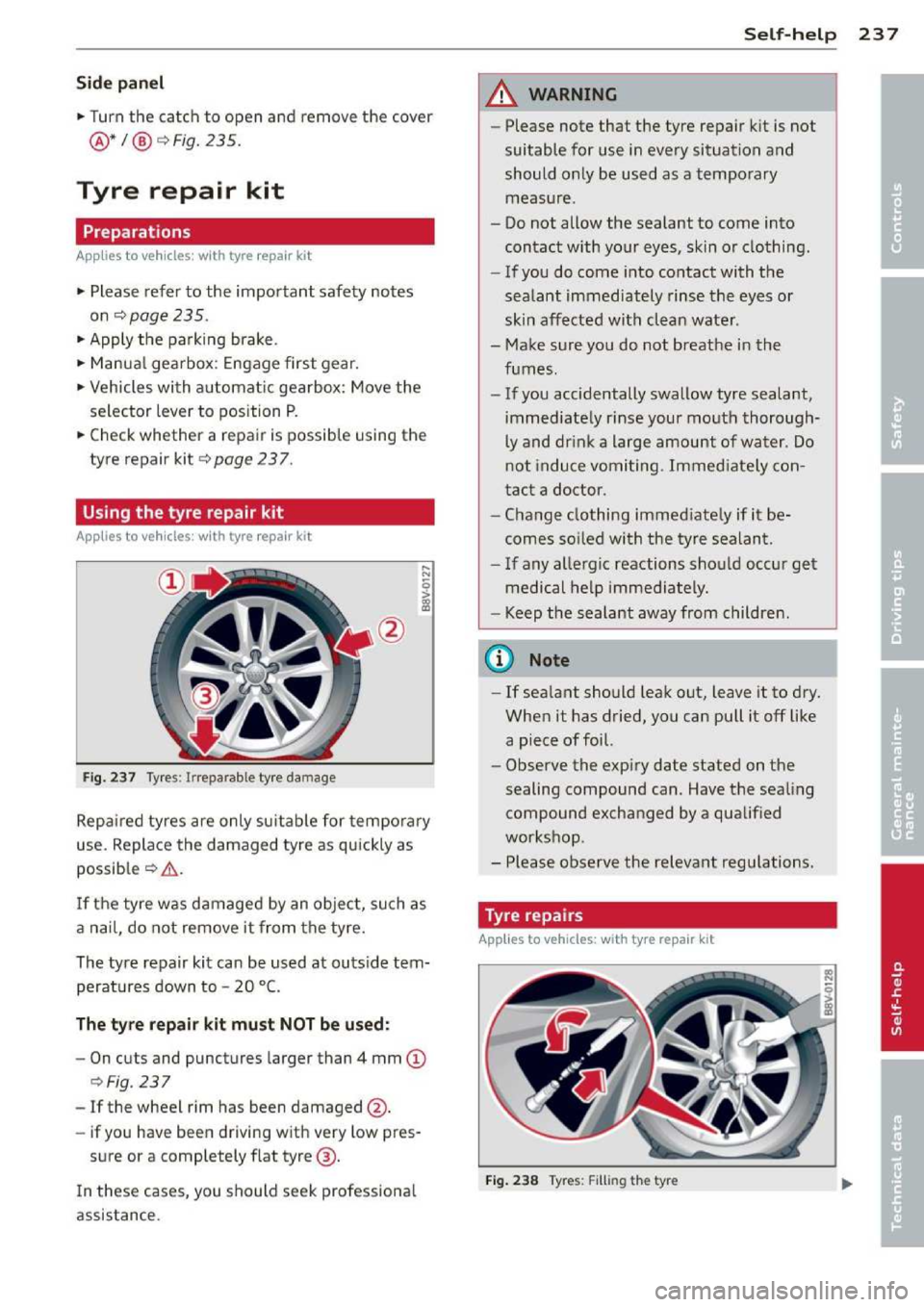 AUDI A3 2014 8V / 3.G Owners Manual AUDI A3 2014 8V / 3.G Owners Manual