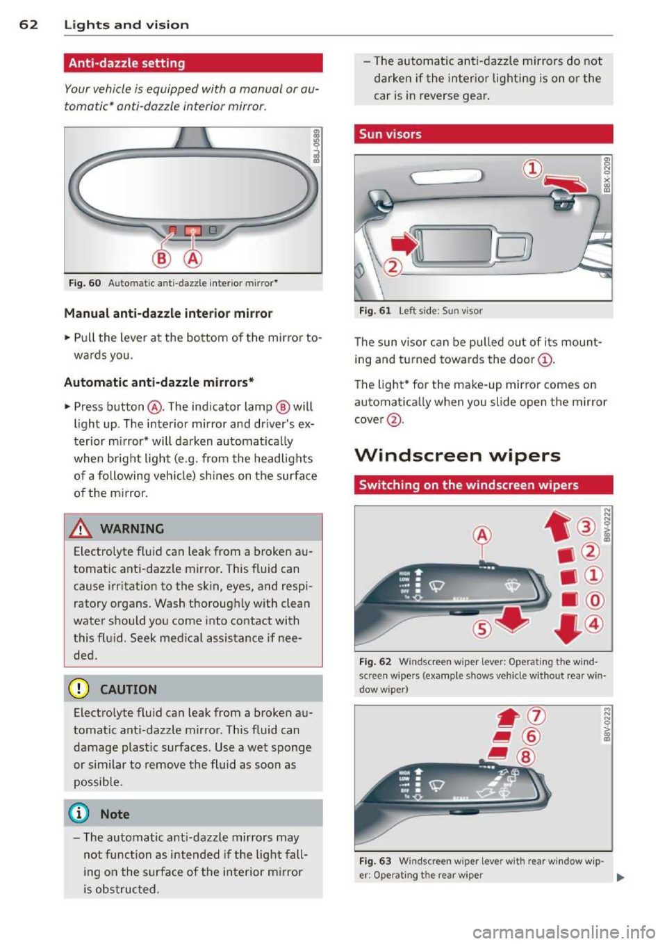 AUDI A3 2014 8V / 3.G Repair Manual 