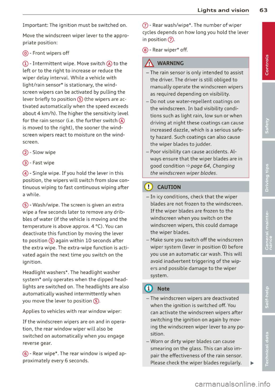 AUDI A3 2014 8V / 3.G Repair Manual 