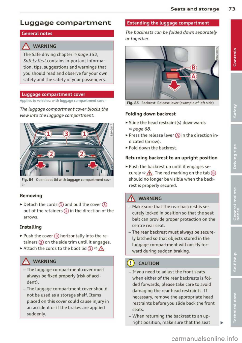 AUDI A3 2014 8V / 3.G Manual PDF 