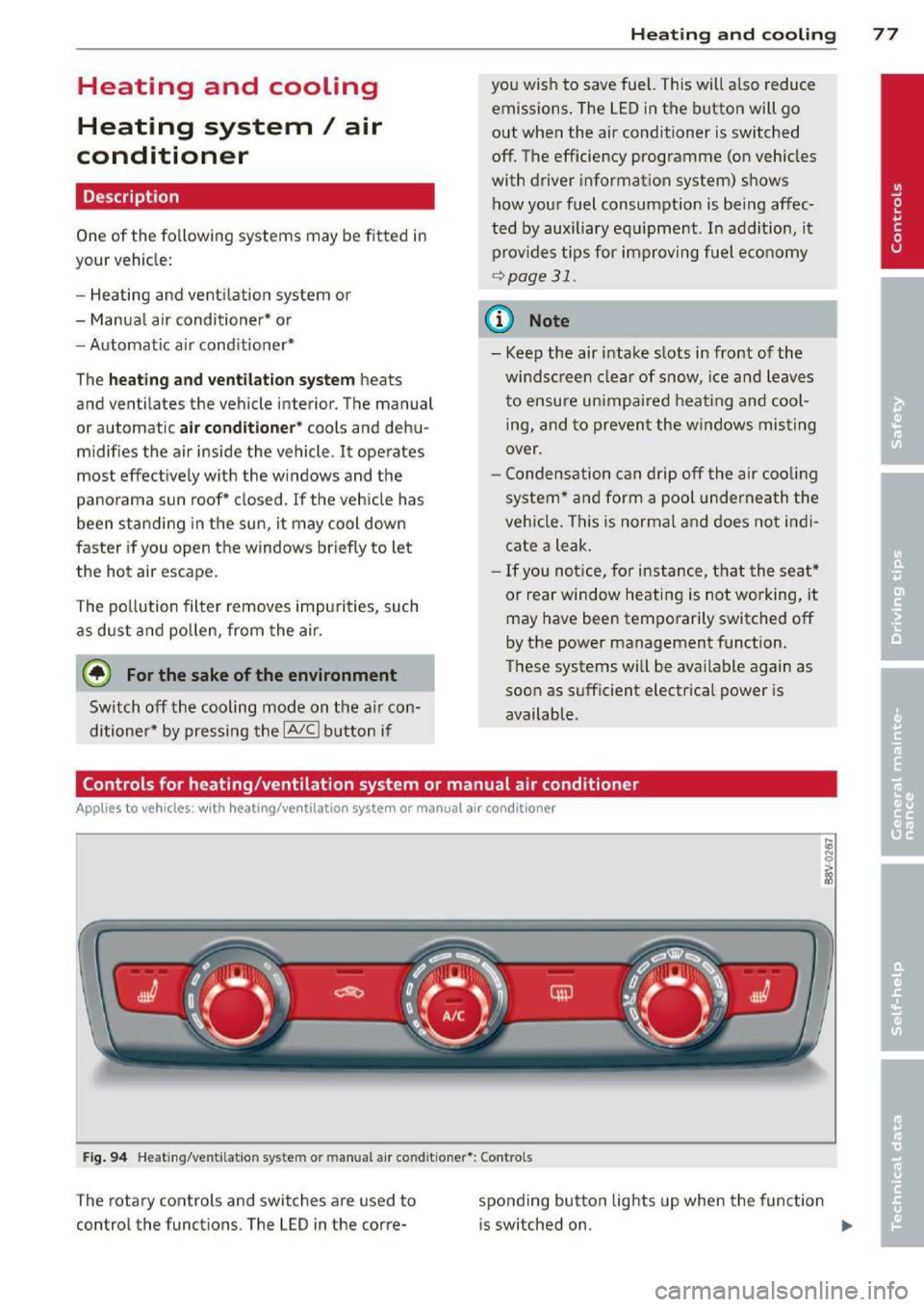 AUDI A3 2014 8V / 3.G Manual PDF 