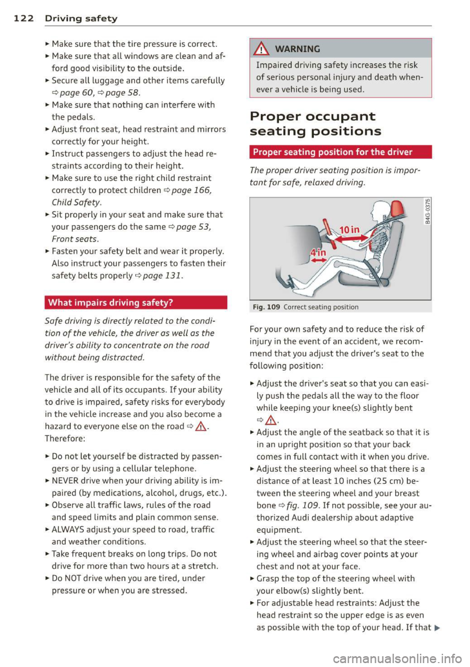 AUDI A3 SEDAN 2015 8V / 3.G Owners Manual 