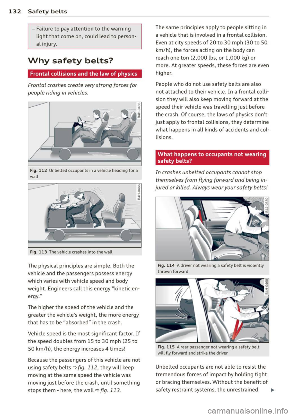 AUDI A3 SEDAN 2015 8V / 3.G Owners Manual 