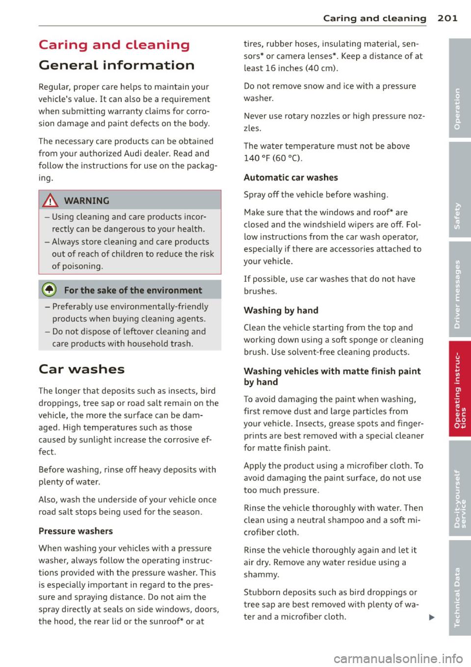 AUDI A3 SEDAN 2015 8V / 3.G Owners Manual AUDI A3 SEDAN 2015 8V / 3.G Owners Manual