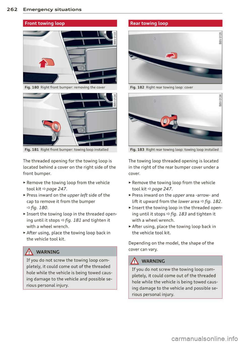 AUDI A3 SEDAN 2015 8V / 3.G Owners Manual AUDI A3 SEDAN 2015 8V / 3.G Owners Manual