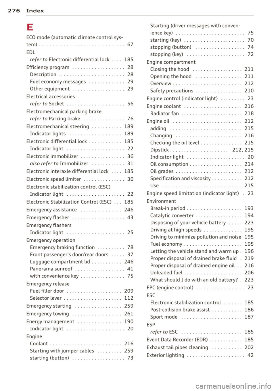 AUDI A3 SEDAN 2015 8V / 3.G Owners Manual 