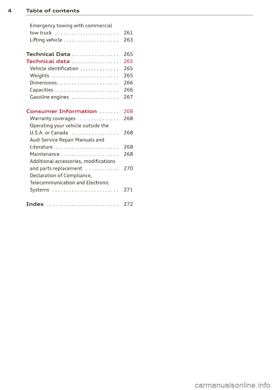 AUDI A3 SEDAN 2015 8V / 3.G Owners Manual 