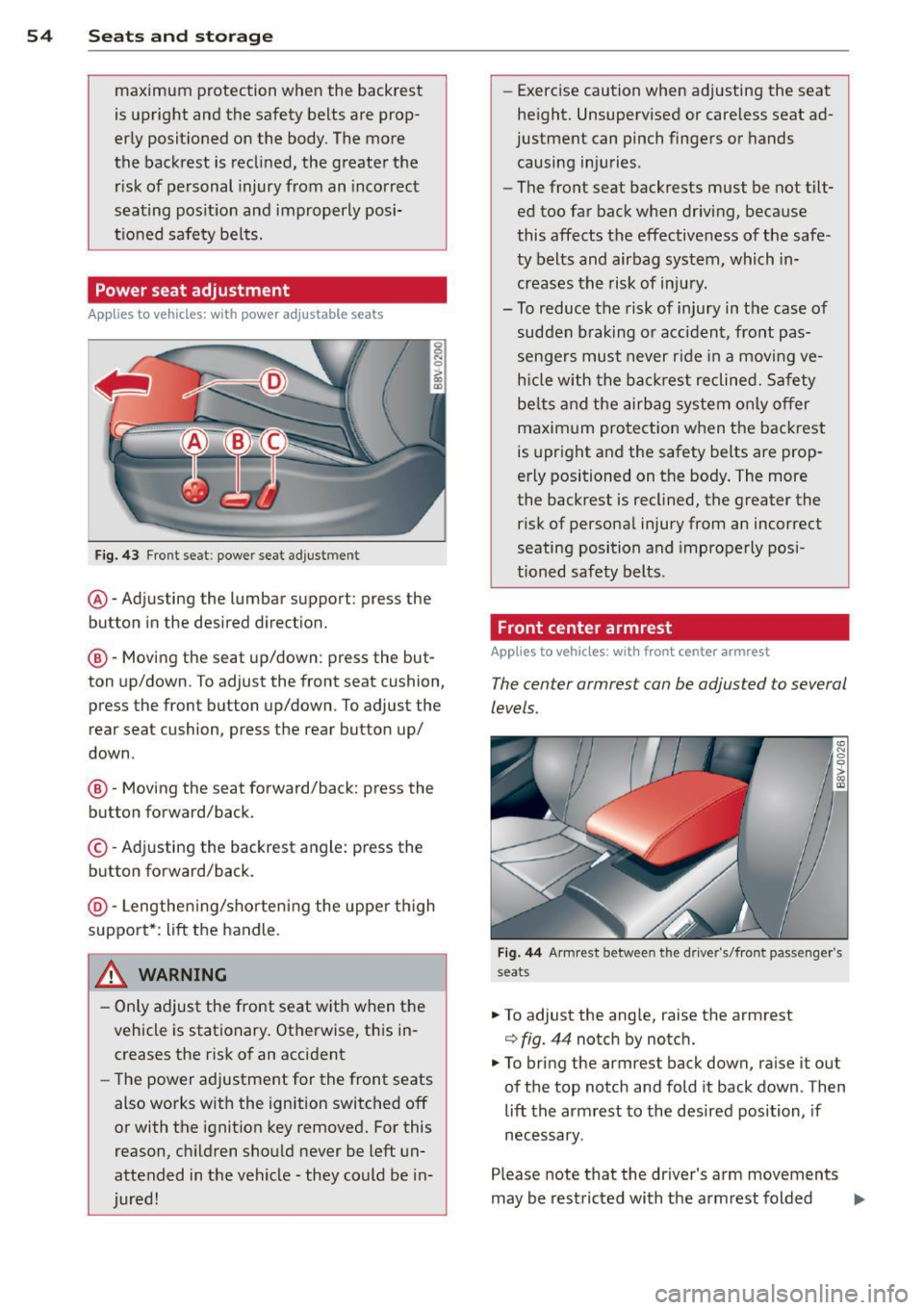 AUDI A3 SEDAN 2015 8V / 3.G Workshop Manual 