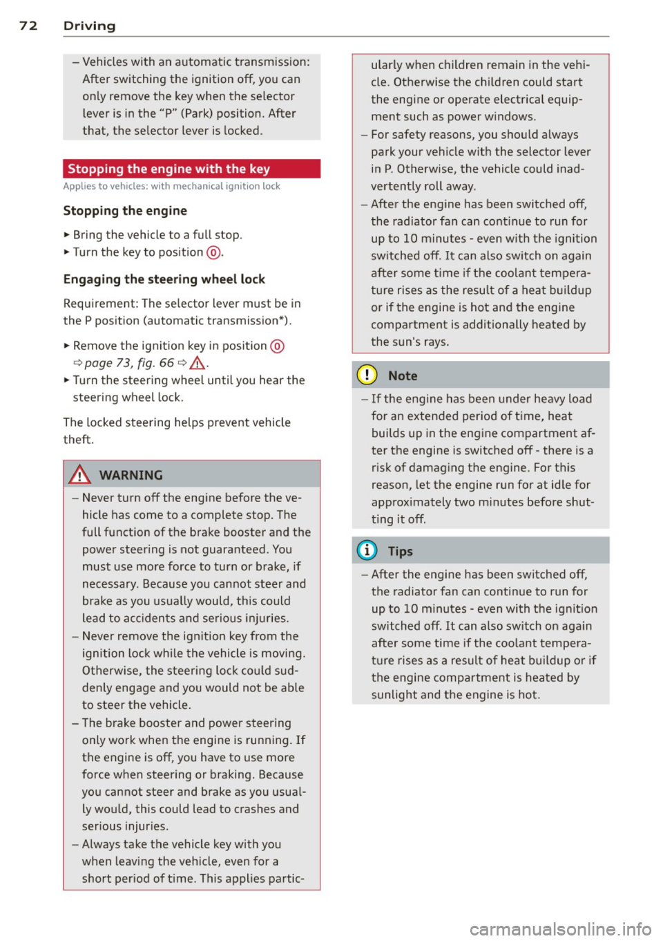 AUDI A3 SEDAN 2015 8V / 3.G Manual PDF 